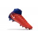 Nouvelles Crampons foot Nike Magista Obra II FG Barcelona Rouge Bleu