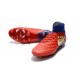 Nouvelles Crampons foot Nike Magista Obra II FG Barcelona Rouge Bleu