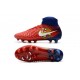 Nouvelles Crampons foot Nike Magista Obra II FG Barcelona Rouge Bleu