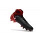 2017 Crampons Foot Nike Magista Obra 2 FG Noir Blanc Hyper Crimson Clair Crimson