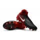 2017 Crampons Foot Nike Magista Obra 2 FG Noir Blanc Hyper Crimson Clair Crimson