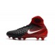 2017 Crampons Foot Nike Magista Obra 2 FG Noir Blanc Hyper Crimson Clair Crimson