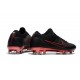Nouveau Chaussures de football - Nike Mercurial Vapor Flyknit Ultra FG Noir Rouge