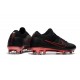 Nouveau Chaussures de football - Nike Mercurial Vapor Flyknit Ultra FG Noir Rouge