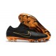 Nouveau Chaussures de football - Nike Mercurial Vapor Flyknit Ultra FG Or Noir