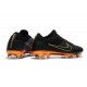 Nouveau Chaussures de football - Nike Mercurial Vapor Flyknit Ultra FG Or Noir