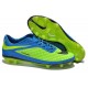 Nouvelle Chaussure Homme Nike Hypervenom Phantom FG Bleu Vert Noir