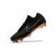 Nouveau Chaussures de football - Nike Mercurial Vapor Flyknit Ultra FG Or Noir