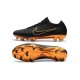 Nouveau Chaussures de football - Nike Mercurial Vapor Flyknit Ultra FG Or Noir