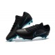 Nouveau Chaussures de football - Nike Mercurial Vapor Flyknit Ultra FG Noir Bleu