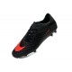 2014/2015 Chaussure de Football Nike Hypervenom Phantom FG Noir Rouge