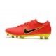 Nouveau Chaussures de football - Nike Mercurial Vapor Flyknit Ultra FG Rouge Jaune Noir