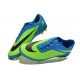 Nouvelle Chaussure Homme Nike Hypervenom Phantom FG Bleu Vert Noir