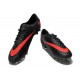 2014/2015 Chaussure de Football Nike Hypervenom Phantom FG Noir Rouge