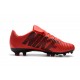 Nouvelles Nike Mercurial Vapor 11 FG Crampons de Football pour Hommes Rouge Noir
