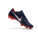 Nike Mercurial Vapor XI FG Chaussures De Foot 2017 Bleu Rouge