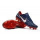 Nike Mercurial Vapor XI FG Chaussures De Foot 2017 Bleu Rouge