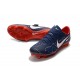 Nike Mercurial Vapor XI FG Chaussures De Foot 2017 Bleu Rouge