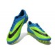 Nouvelle Chaussure Homme Nike Hypervenom Phantom FG Bleu Vert Noir