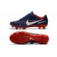 Nike Mercurial Vapor XI FG Chaussures De Foot 2017 Bleu Rouge