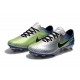 Nike Mercurial Vapor XI FG Chaussures De Foot 2017 Argent Bleu