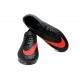 2014/2015 Chaussure de Football Nike Hypervenom Phantom FG Noir Rouge