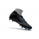 Nouvelles Crampons Foot - Chaussure Hypervenom Phantom III ACC DF FG Gris Noir Bleu