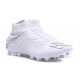 Nouvelles Crampons Foot - Chaussure Hypervenom Phantom III ACC DF FG Tout Blanc