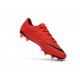 Chaussures de Football pour Hommes Nike Hypervenom Phantom III FG Rouge Noir