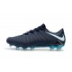 Chaussures de Football pour Hommes Nike Hypervenom Phantom III FG Bleu Blanc