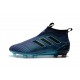 Nouveau Adidas ACE 17+ Purecontrol FG Chaussure de Foot Bleu Noir