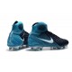 Nouvelles Crampons foot Nike Magista Obra II FG Blanc Bleu Noir 