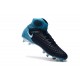 Nouvelles Crampons foot Nike Magista Obra II FG Blanc Bleu Noir 