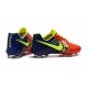 Chaussures pour Hommes Nike Tiempo Legend VII FG Rouge Bleu Volt