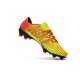 Nouvelles Nike Mercurial Vapor 11 FG Crampons de Football pour Hommes Rouge Jaune