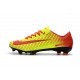 Nouvelles Nike Mercurial Vapor 11 FG Crampons de Football pour Hommes Rouge Jaune