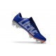 Nouveau Nike - Mercurial Vapor XI FG Chaussures De Foot Bleu Orange Argent