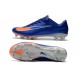 Nouveau Nike - Mercurial Vapor XI FG Chaussures De Foot Bleu Orange Argent