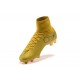 Nouveau Chaussures de Football Mercurial Superfly V FG Or Noir