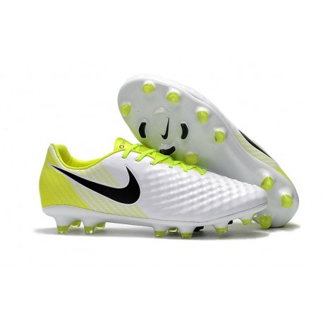 Chaussure De Football Nike Magista Opus II FG Pour Homme Blanc Noir Volt