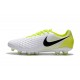 Chaussure De Football Nike Magista Opus II FG Pour Homme Blanc Noir Volt