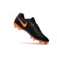 Chaussures pour Hommes Nike Tiempo Legend VII FG Noir Orange