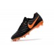 Chaussures pour Hommes Nike Tiempo Legend VII FG Noir Orange