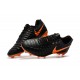 Chaussures pour Hommes Nike Tiempo Legend VII FG Noir Orange