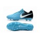 Chaussures pour Hommes Nike Tiempo Legend VII FG Bleu Gamma Blanc Obsidienne Bleu Glacier