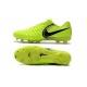 Chaussures pour Hommes Nike Tiempo Legend VII FG Volt Noir