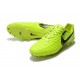 Chaussures pour Hommes Nike Tiempo Legend VII FG Volt Noir