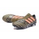 Chaussures Pour Hommes -Nouveau adidas Nemeziz 17+ 360 Agility FG Noir Rouge Tactile Gold Metallic