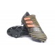 Chaussures Pour Hommes -Nouveau adidas Nemeziz 17+ 360 Agility FG Noir Rouge Tactile Gold Metallic