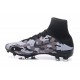 Nouveau Chaussures de Football Mercurial Superfly V FG Camouflage Gris Noir